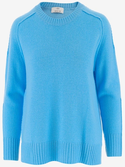 Allude Sweaters In Blu
