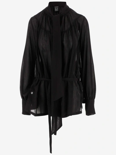 Ann Demeulemeester Shirts In Nero