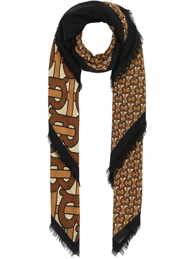 Burberry Scarfs In Marrone