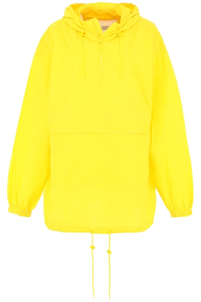 Calvin Klein Established 1978 Logo Windbreaker In Yellow