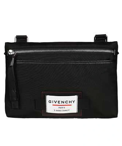 Givenchy Downtown Flat Shoulder Bag In Black