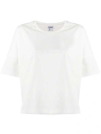 Loewe T-shirt In Bianco