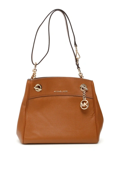 Michael Michael Kors Jet Set Chain Legacy Bag In Brown