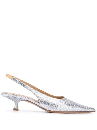 Mm6 Maison Margiela With Heel Silver