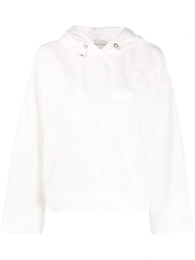 Moncler Sweaters In Bianco