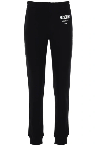 Moschino Couture Jogger Pants In Black