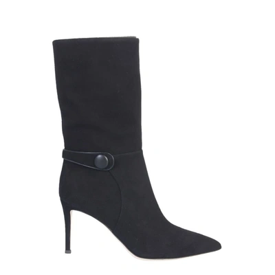 Giuseppe Zanotti Womens Black Suede Boots