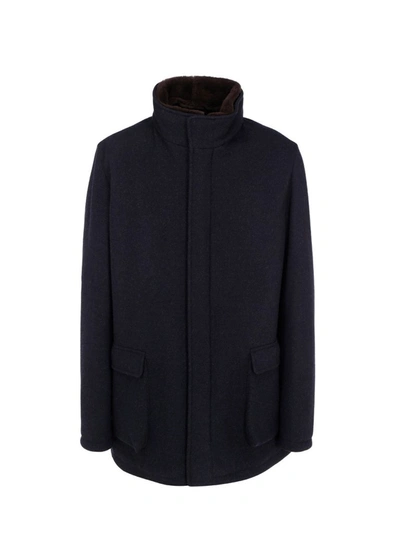 Loro Piana Coat In Blue