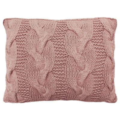 French Connection Hailey 18" X 22" Decorative Throw Pillows Bedding In Blush
