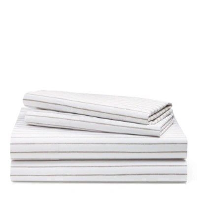 Lauren Ralph Lauren Spencer Striped Queen Sheet Set Bedding In Sage