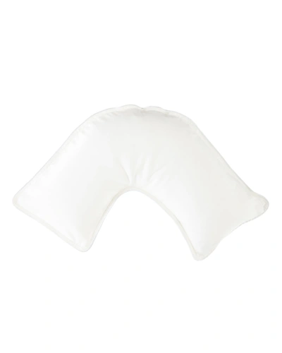 The Pillow Bar Down Alternative Jetsetter Mini Pillow With Cover In White