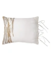 Donna Karan Home Seduction Decorative Pillow Bedding In Ivory