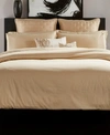 Donna Karan Collection Silk Indulgence Queen Duvet Set Bedding In Ivory