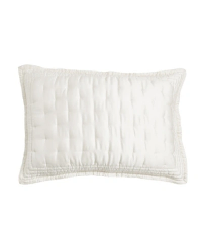 Donna Karan Essential Silk Sham, Standard Bedding In Ivory