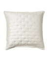 Donna Karan Essential Silk Euro Sham Bedding In Ivory