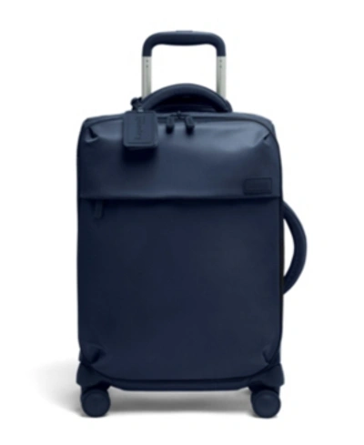 Lipault New Plume 21" Carry-on Spinner Suitcase In Navy