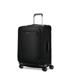 Samsonite Silhouette 16 30" Softside Expandable Spinner Suitcase In Obsidian Black