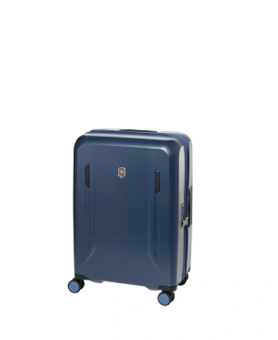 Victorinox Swiss Army Vx Avenue Large Expandable Softside Spinner Suitcase - 100% Exclusive In Blue