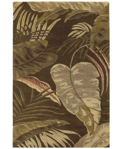 Kas Havana Rainforest 2'3" X 8' Runner Area Rug In 2616 Midnight