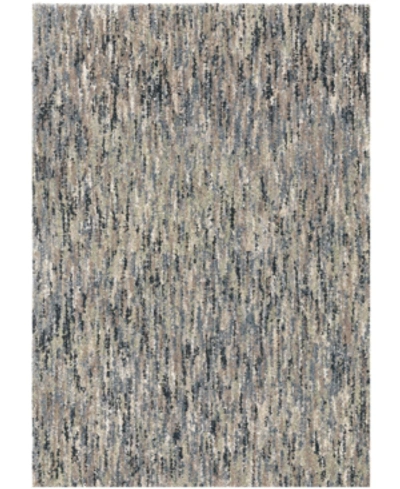 Palmetto Living Orian Next Generation Multi Solid 5'3" X 7'6" Area Rug In Blue