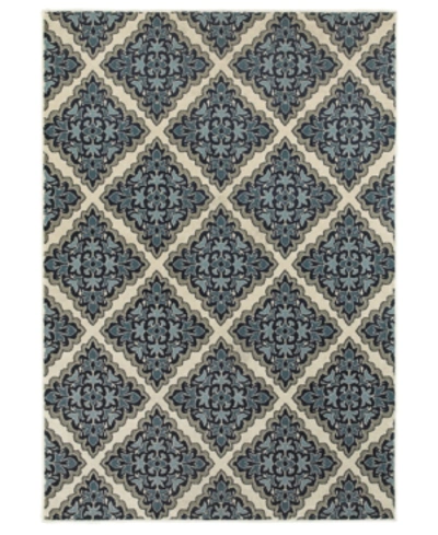 Oriental Weavers Closeout!  Linden 7816b 3'10" X 5'5" Area Rug In Blue