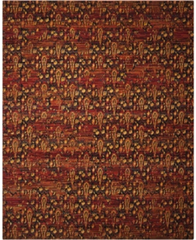 Nourison Closeout!  Home Rhapsody Rh014 Paprika 7'9" X 9'9" Area Rug