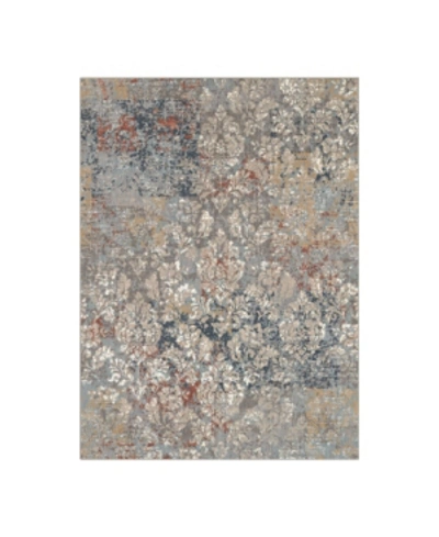 Karastan Soiree La Brea Grey 5'3" X 7'10" Area Rug