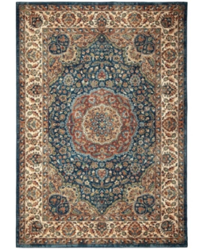 Palmetto Living Alexandria Rochester Navy 5'1" X 7'6" Area Rug In Blue