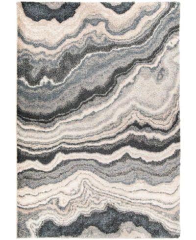 Palmetto Living Closeout! Orian Next Generation Cascade 5'3" X 7'6" Area Rug In Taupe Inkwell