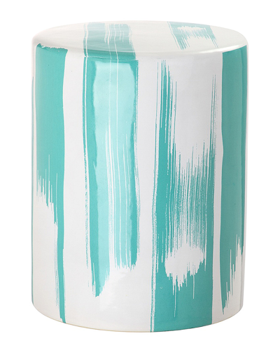 Safavieh Talon Garden Stool In Blue