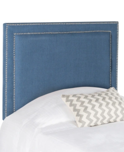 Safavieh Ashdale Twin Headboard In Navy
