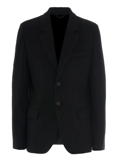 Ann Demeulemeester Morris Coat In Black
