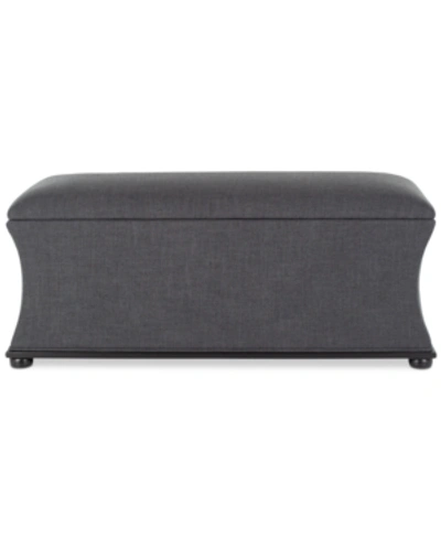 Safavieh Harpell Storage Bench In Grey