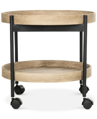 Safavieh Javan Side Table In Light Grey