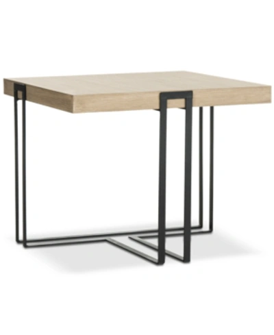 Safavieh Pitt Wood End Table In Light Grey