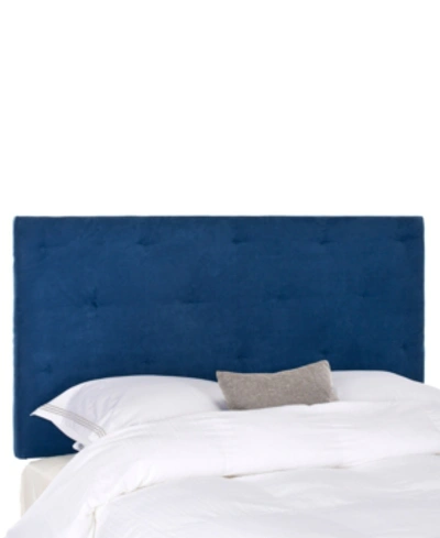 Safavieh Baillie Queen Headboard In Navy