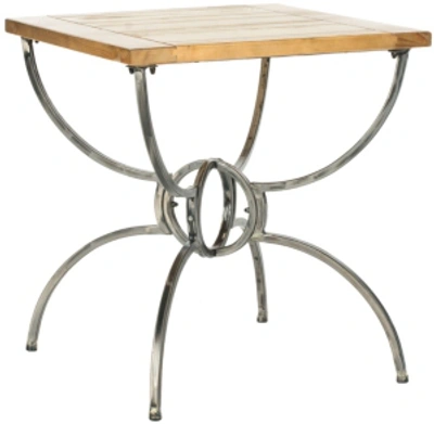 Safavieh Alvin Wood Top End Table In Walnut