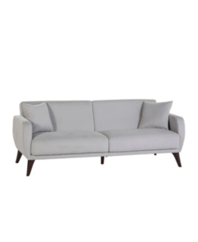 Hudson Functional Sofa In A Box In Platinum