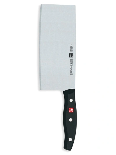 Zwilling J.a. Henckels Twin Signature 7-inch Chinese Chef's Knife & Vegetable Cleaver In Silver