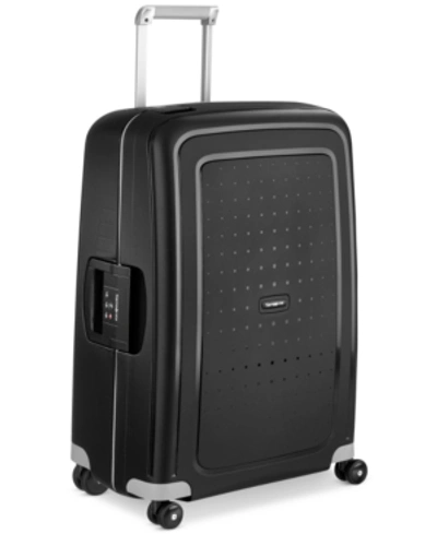 Samsonite S'cure 30" Hardside Spinner Suitcase In Black