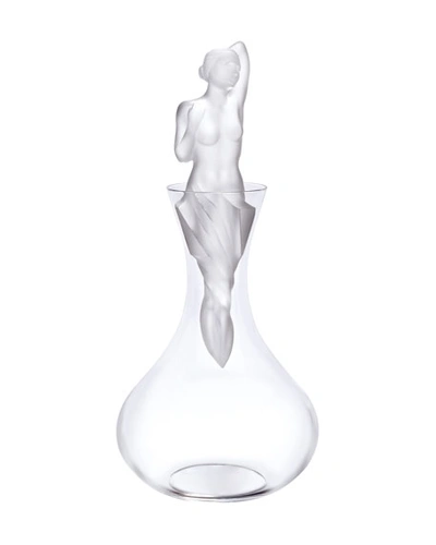 Lalique Aphrodite Decanter In Clear