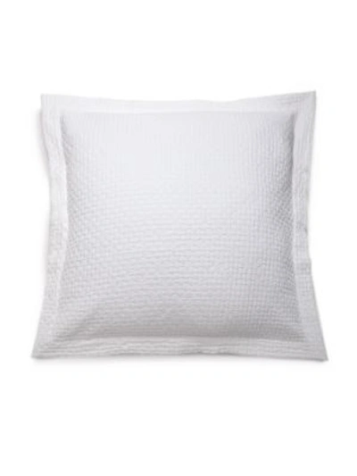 Peacock Alley Juliet Egyptian Cotton Euro Sham In White