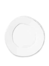 Vietri Lastra Salad Plate In White