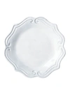 Vietri Incanto Baroque Stoneware Salad Plate In White