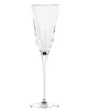 Vietri Optical Clear Champagne Flute In Multi