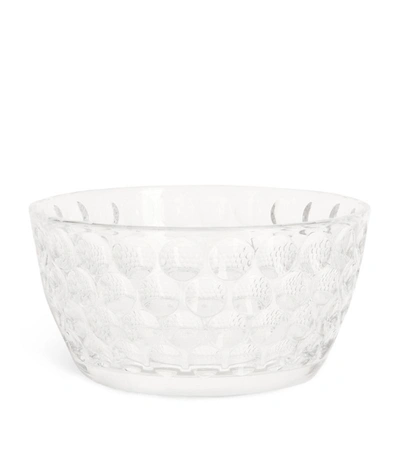 Mario Luca Giusti Acrylic Lente Snack And Cereal Bowl In Clear