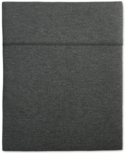 Calvin Klein Modern Cotton Body King/california King Flat Sheet Bedding In Charcoal