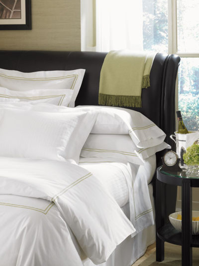 Sferra Grande Hotel Sheet & Pillowcase Collection In Grey