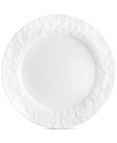 Michael Aram Forest Leaf Dinner Plate In White