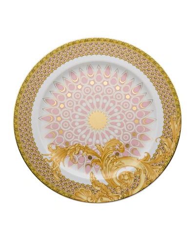 Versace Byzantine Dreams Service Plate In Pink